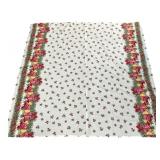Christmas Bells Printed Tablecloth 55"