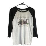 Next Level Apparel Halloween Raglan Tee M