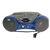 Sharp QT-CD210 Blue Portable CD Stereo Boombox