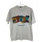 CAL CRU Portland Oregon Cowboy Boots Graphic Tee
