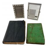 Estate Lot: Vintage Books & Mini Picture Frames