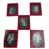 Reed & Barton Silverplate Holiday Ornaments