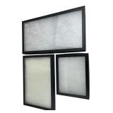 Set of 3 Riker Mount Glass Display Cases