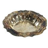 Avon Silverplate Italian Fluted Bowl 6"H