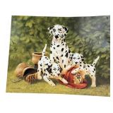 L.R. Kaatz Dalmatian Firehouse Tin Sign