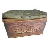 Wheat Heart Brand Tin Bread Box
