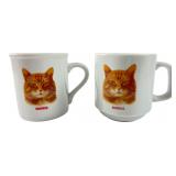 Papel Morris the Cat Ceramic Mugs, Pr.