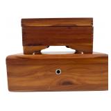 Lane Miniature Cedar Chest & Vintage Cedar Box