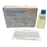 Missionary Oblates Holy Water Bottle & Box