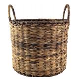 All Homes Inc. Handwoven Basket 10"H x 12" Dia.