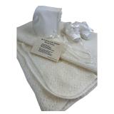 Marshmallow Moon Baby Blanket & Bonnet Set
