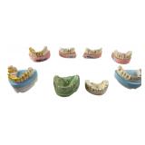 Vintage Dental Lab Stone Study Models 1976-2005