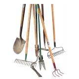 Vintage Assorted Garden Hand Tools