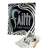 Faith Couture Wooden Sign 24"x 28" & Prom Poster