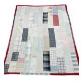 VTG Patchwork Plaid Quilt