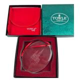 Towle Ste. Anne Detroit 2001 Glass Ornament