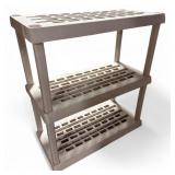 Sterilite 3-Tier Plastic Shelving Unit