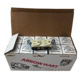 Arrow Hart 5252I Ivory Duplex Receptacles (10)