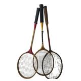 Spalding Fast Play & Assorted Wooden Racquets