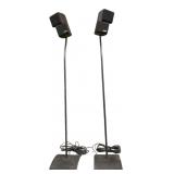 Pr. Bose Double Cube Speakers with Stands 41" H