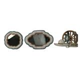 Burwood Home Interiors 3pc Western Mirror Set