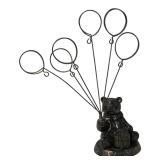 Godinger Silverplate Bear Balloon Photo Holder