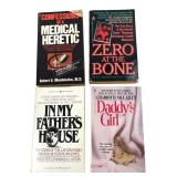 4 Vintage True Crime & Memoir Paperback Books