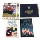 Mixed Lot of 4 Books GM History Golf Fiction