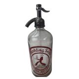 Manhattan Bottling Co. Chicago Seltzer Bottle