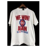 Screen Stars 1990 Detroit Pistons T-Shirt XL
