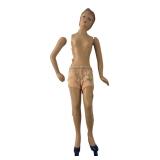 Composition Art Deco Boudoir Flapper Doll