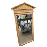 Continental Architectural Wood Wall Mirror