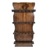 Colonial Craft Wooden Spoon Rack 21"H x 9 1/2"