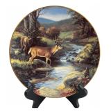 Linda Picken Reflections of Nature Deer Plate