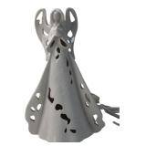 Napco Pierced Ceramic Angel Lamp
