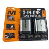 SEALED Muddy 3-in-1 Hand Warmers 2-Pack