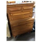 Solid wood dresser