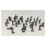 Lot of Metal Soldiers