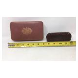 Detroit, Mich eye glasses case +pink leather box