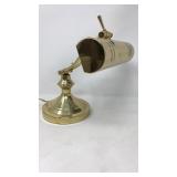 Gold desk lamp