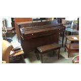 Antique Wurlitzer upright piano