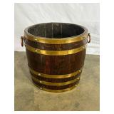 Antique Oak Planter/Bucket-8083