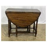 Antique Drop-Leaf Table-7999