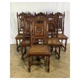 Set 6 French Chairs-7899