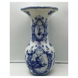 Delft Blue Porcelain Vase-8229