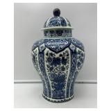 Delft Blue Lidded Ginger Jar-7994
