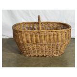 Large Oval Wicker Basket-8106