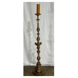 Ornate Giltwood Floor Candelabra-8085