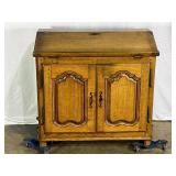 Antique Secretary Desk-7880