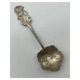 Silver Ornate Figural Spoon